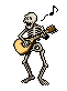 Squelette chanteur